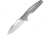 Rike Knife Thor 5 Framelock Bohler M390 Knife, 3.75in Bead Blast Bohler M390 SS Drop Point, Titanium Handle, THOR5-PL