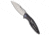 Rike Knife Thor 6 Folding Knife, 3.35in, Bohler M390 Stainless Steel, Drop Point Blade, Titanium, Dark Gray Handle, Dark Gray/Dark Gray, 8.26 inch, BHQ-221714