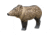 Rinehart Signature Peccary Target, Brown, 26611
