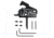 RISE Armament AR-15/AR-10 RA-140 Join or Die Special-Edition Super Sporting Trigger, Flat, RA-140F-JOD