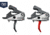 Rise Armament OPMOD Hex-C AR-15/AR-10 Enhanced Rifle Trigger, Black, Black/Graphite, Graphite/Black, Red