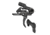 RISE Armament RA-101 Single Stage Trigger w/ Ambi Safety, Curved, 4lb, Black, RA-101-6423