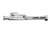RISE Armament RA-1010 Low-Mass Bolt Carrier Group BCG, .223/5.56, AR-15, M16, Nickel Boron, Silver, RA-1010-NiB