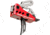RISE Armament RA-535 Advanced-Performance Trigger, Red/Black, Small, RA-535-BLK