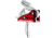 Rise Armament RA-535 Advanced-Performance Trigger, Red/Silver RA-535-SLVR