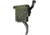 RISE Armament Reliant Hunter Rem 700 Drop-In Trigger With Bolt Release, Green/Black, RA-740-BC