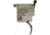 RISE Armament Reliant Pro Rem 700 Drop-In Trigger With Bolt Release, Curved Blade, FDE/Black, RA-735-C-BC