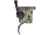 RISE Armament Reliant Pro Rem 700 Drop-In Trigger With Bolt Release, Curved Blade, FDE/Black, RA-735-C-BC