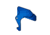 RISE Armament RISE Extended AR Charging Handle Latch, Patriot Blue, RA-212GI-BLU