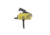 RISE Armament Special-Edition DTOM Trigger Assembly, Tactical Flat, 3.5 lb, Yellow/Black, RA-140F-DTOM