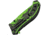 Rite Edge Caution Linerlock A/O Grn