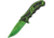 Rite Edge Caution Linerlock A/O Grn
