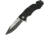 Rite Edge G-10 Linerlock Black Folding Knife,3.5in,Black,G10 Handle CN300356
