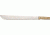 Rite Edge Machete, SS blade, Light brown wood handle CN926814