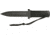 Rite Edge Night Commando Knife, Black blade, Black Handle CN210846