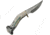 Rite Edge Skinner Damascus Knife, 4.5 Damascus steel skinner blade, Deer stag handle with turquoise inlay, RU-DHDMB5