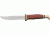 Rite Edge Small Hunter Fixed knife, stainless clip blade, Laminated wood handle CN2105017