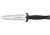 Rite Edge Stinger Fixed knife, 420 stainless double edge blade, Textured black composition handle CN210708