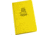 Rite in the Rain BOUND BOOK - FABRIKOID COVER - GEOLOGICAL, Yellow, 4 3/4 x 7 1/2 540F