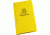 Rite in the Rain BOUND BOOK - FABRIKOID COVER - POCKET JOURNAL, Yellow, 4 1/4 x 6 3/4 390-4F