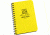 Rite in the Rain MINI-SPIRAL MEMO NOTEBOOK, Yellow, 3 1/4 x 5 393-M