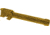 Rival Arms Glock 17 Gen3/4 Precision Threaded Drop-in Barrel, Gold, RA-RA20G102E
