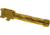 Rival Arms Glock 19 Gen 3/4 Precision Threaded Drop-in Barrel, Gold, RA-RA20G202E