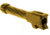 Rival Arms Glock 43 Precision Threaded Drop-in Barrel, Gold, RA-RA20G302E