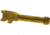 Rival Arms Glock 43 Precision Threaded Drop-in Barrel, Gold, RA-RA20G302E