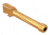 Rival Arms Glock 48 Precision Threaded Drop-in Barrel, Gold, RA-RA20G802E