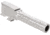 Rival Arms V2 Pistol Barrel, Glock 43/43X, 9mm Luger, 3.43in, 1-10 Twist, Silver, RA-RA22G301D