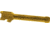 Rival Arms Threaded Barrel, SIG Sauer P365, 9mm Luger, 3.64in, 1-10 Twist, 1/2-28 Thread, Gold, RA-RA20P002E