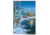 River's Edge 24 X 16 LED Wall Art - Cabin W/ Deer 1783