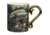 River's Edge Deluxe Mug Rainbow Trout Scene, Gold 86997