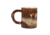Rivers Edge Ceramic Mug 3D 15oz, Horse Scene, 2448