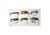 Rivers Edge Christmas Ornaments 6-Pack, Antique Lures, 866B