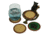 Rivers Edge Coaster 4-Piece Set, Baby Bear Pinetree, 2042