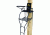 Rivers Edge Treestands 1-Man XL Ladder Stand, Black RE648