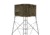 Rivers Edge Treestands Quad Pod Concealment Kit, Black, RE795