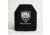 RMA Armament Lightweight Model #1165 Level IV Ceramic/UHMWPE Armor Plate, SAPI Cut, Multi-Curved, 10x12 inch Plate, Black, One Size, RMA-1165mc-10x12