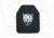 RMA Armament Level III Single Curve Waterproof Polyethylene Armor Plate,10x12in,Black RMA1088-III-SC-1012