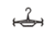 RMA Armament Tough Hook Ultimate Gear Hanger - Black, Thook-blk