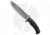 RMJ Tactical Combat Africa Fixed Blade Knife, 7.00in, 80CrV2, Clip Point Blade, G10 Black Handle, Gray/Black, 11.75in, BHQ-76561