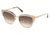 Roberto Cavalli RC1014 Sunglasses - Ivory Frame Color, Gradient Brown Lens Color