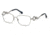 Roberto Cavalli RC5003 Eyeglass Frames - Shiny Palladium Frame Color