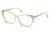 Roberto Cavalli RC5008 Eyeglass Frames - Ivory Frame Color