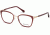 Roberto Cavalli RC5071 Eyeglass Frames - Shiny Bordeaux Frame Color, Shiny Bordeaux Lens Color