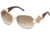 28F: Roberto Cavalli Aquamarina Rx Sunglasses, Brown Gold Frame