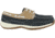 Rockport Sailing Club Boat Shoe - Womens, 6 US, Wide, Navy Blue/Tan, RK670-BLU/TN-6-WOMEN-W