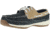 Rockport Sailing Club Boat Shoe - Womens, 6 US, Wide, Navy Blue/Tan, RK670-BLU/TN-6-WOMEN-W